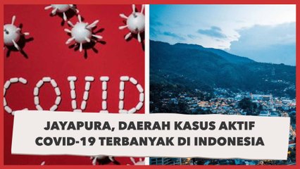 Jayapura Jadi Daerah Kasus Aktif Covid-19 Terbanyak di Indonesia