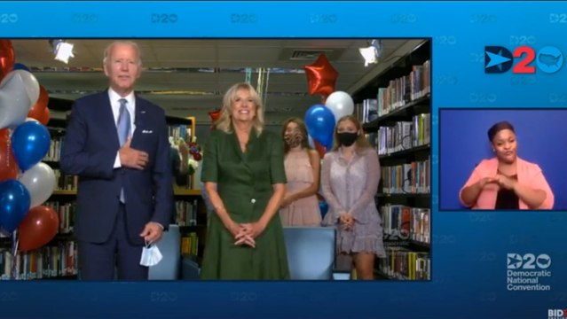 Joe Biden es nominado como candidato demócrata a la Casa Blanca