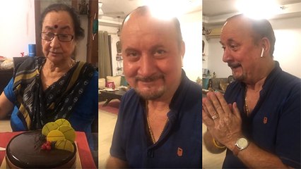 Anupam Kher's Family Celebrating Without A Reason Is Too Cute