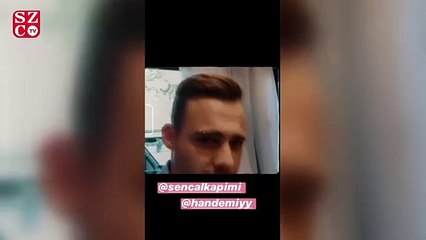 Kerem Bursin, Hande Erçel’le iddiaya girmek istedi…