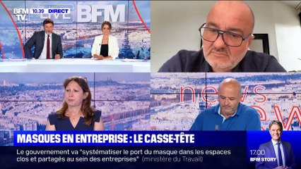 Masque en entreprise: le casse-tête (2) - 19/08
