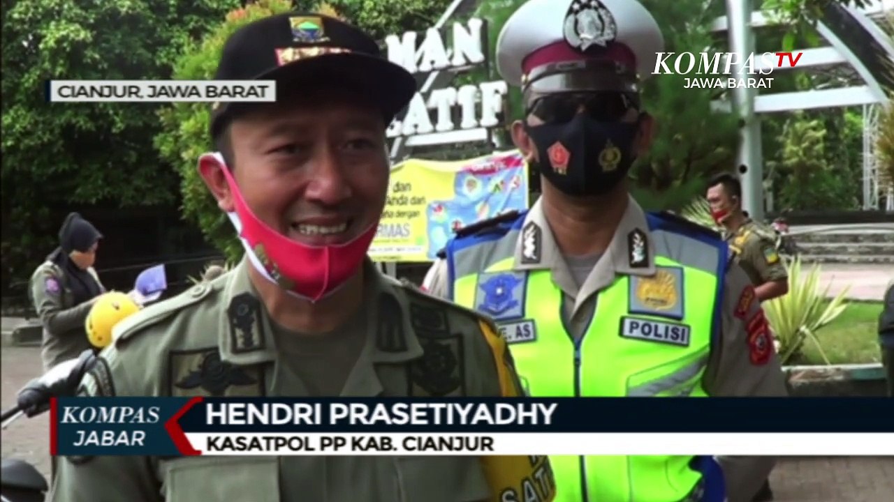 Pelanggar Masker diberi Sanksi Sedang