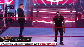 Rey & Dominik Mysterio fight off Seth Rollins & Murphy Raw, Aug. 17 , 2020