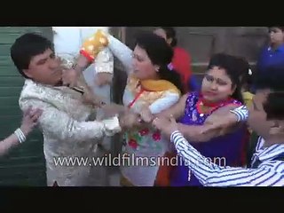 Woman teaches husband a lesson for attempting second marriage in Ludhiana, Punjab