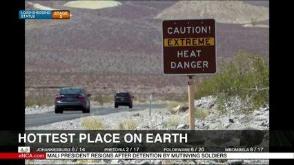 Hottest place on earth