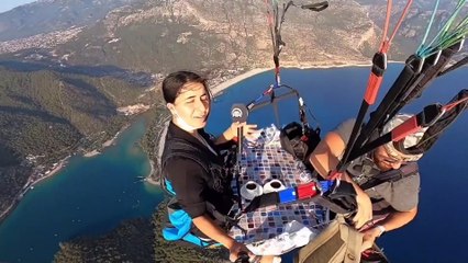Paragliding Over a Cup of Coffee