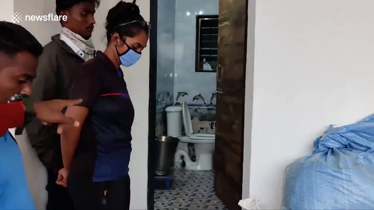 Boy finds deadly snake under toilet seat in western India