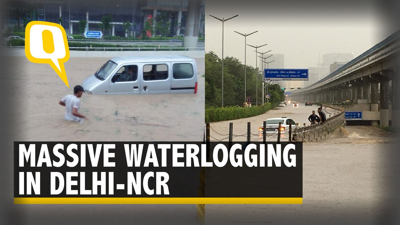 Delhi-NCR Witnesses Massive Waterlogging Follow...