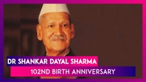Dr Shankar Dayal Sharma 102nd Birth Anniversary: Remembering the 9th President of India
