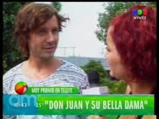 Isabel Macedo & Benjamin Vicuña en AM