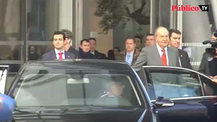 Guerra:  "El rey Juan Carlos I no puede pasar a la historia en las páginas de sucesos"