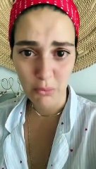 Bergüzar Korel gözyaşları içinde Sağlık Bakanı Koca'ya çağrıda bulundu: Ben buna dayanamıyorum; sizin desteğiniz istiyorum;