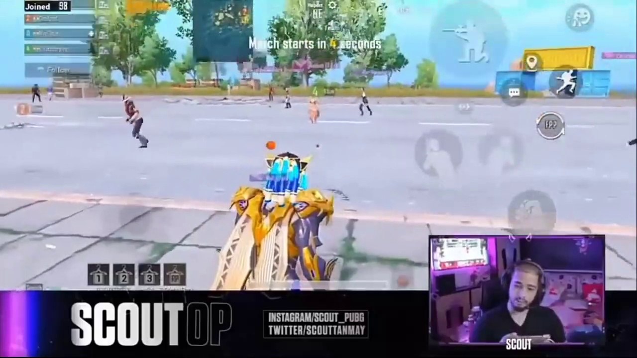 Scout play with random girl gamer _joy_ _ scout most funny match _ scout troll random _ scout ( 720 X 1280 )