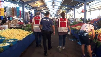 Pazar esnafından ilginç 'maske takmama' bahanesi