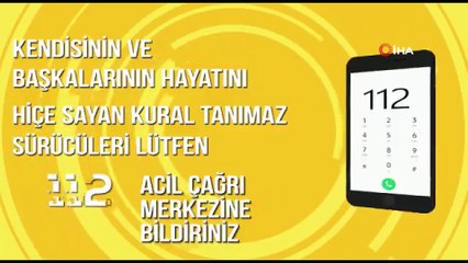 Trafikte makas atarak ilerleyen sorumsuz sürücülere ceza yağdı
