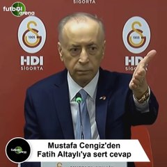 Download Video: Mustafa Cengiz'den Fatih Altaylı'ya sert cevap