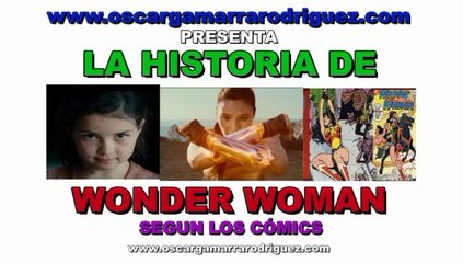 HISTORIA DE WONDER WOMAN SEGUN LOS CÓMICS