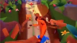 CRASH BANDICOOT ON THE RUN GAMEPLAY _ UNLIMITED RUN WITH RIGHT