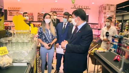 Vali Vasip Şahin'den koronavirüs denetimi (2) - ANKARA