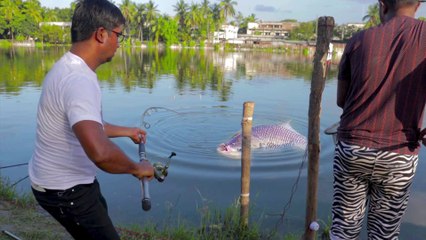 how to make fish hunting | Catla Fishing Videos