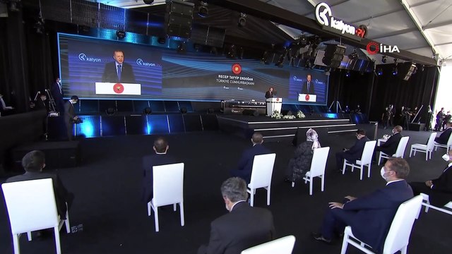 Cumhurbaşkanı Erdoğan, Kalyon Güneş Teknolojileri Fabrikası Açılış Töreni'nde konuştu