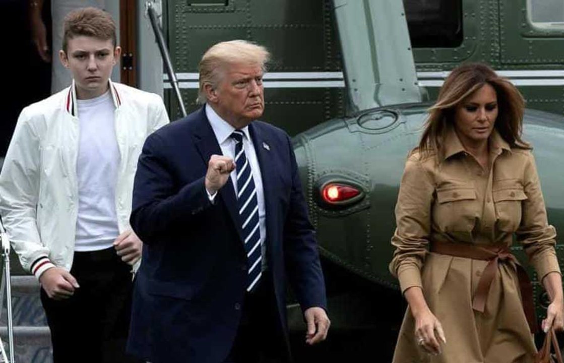 Melania hace nuevo desplante a Donald Trump: rechaza su mano ¡otra vez!