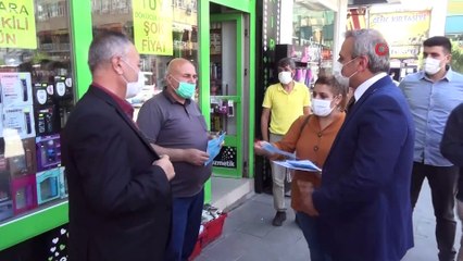 Ağrı’da “Sağlık İçin Hepimiz İçin” sloganı ile korona virüs denetimi gerçekleştirildi