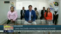 Alianza Unes presenta candidato a la Presidencia de Ecuador