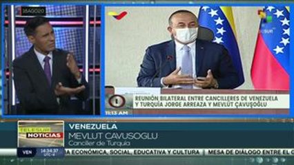 Turquía ratifica compromiso con Venezuela en combate a la pandemia