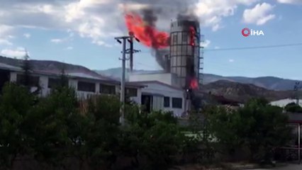 Kastamonu'da patlayan talaş silosu paniğe neden oldu