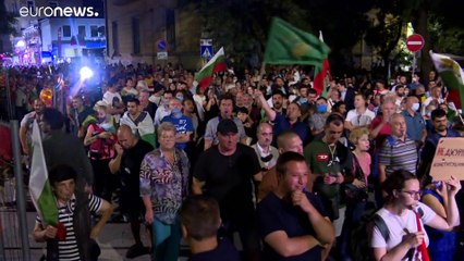 Протесты и контрпротесты в Болгарии