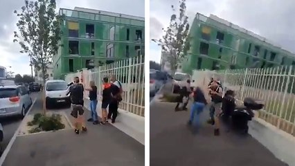 Mauvaise idée du jour : hurler "Tire si t'as des c*uilles" à un policier