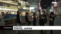 ویدیو؛ زنجیره انسانی نمادین ژاپنی‌ها در حمایت از دموکراسی‌خواهان هنگ‌کنگ