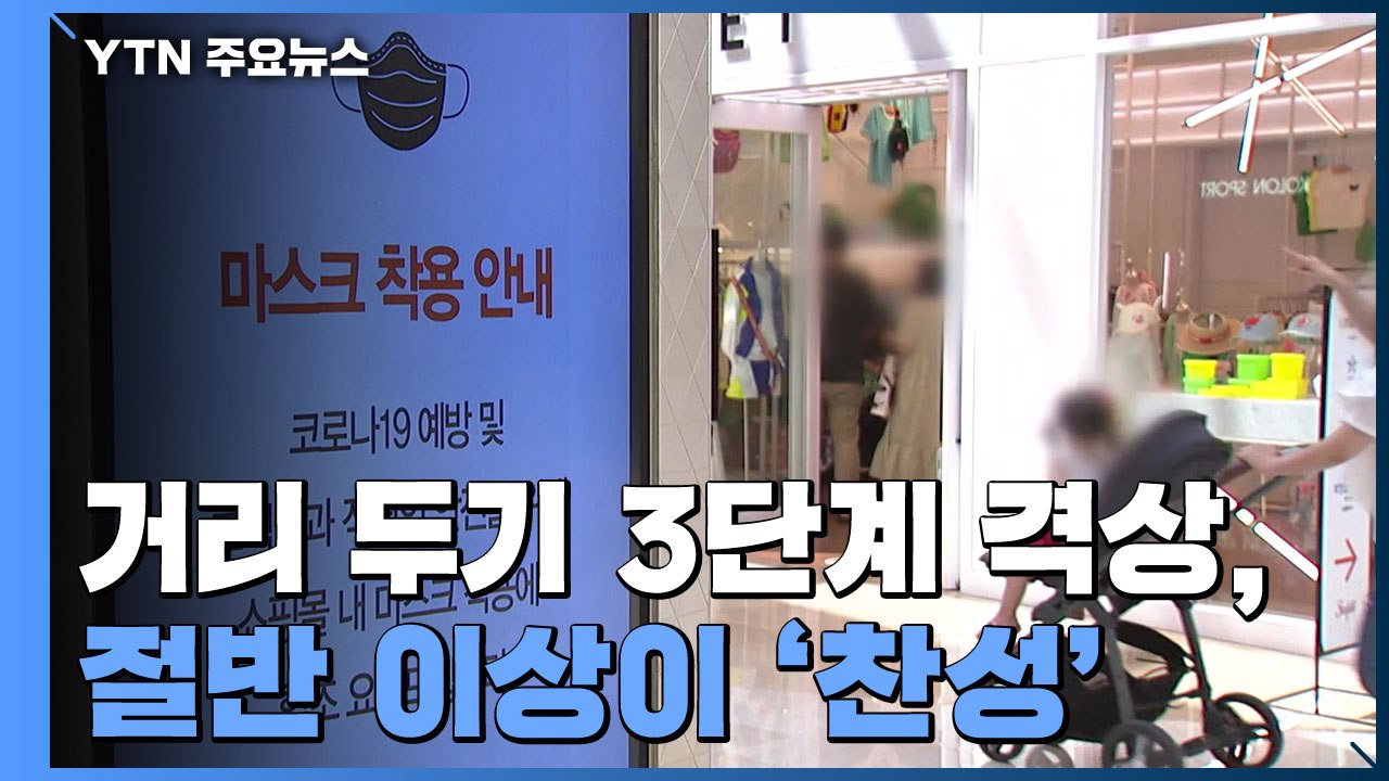 "거리 두기 3단계 55.9% 찬성"...무엇이 달라지나? / YTN