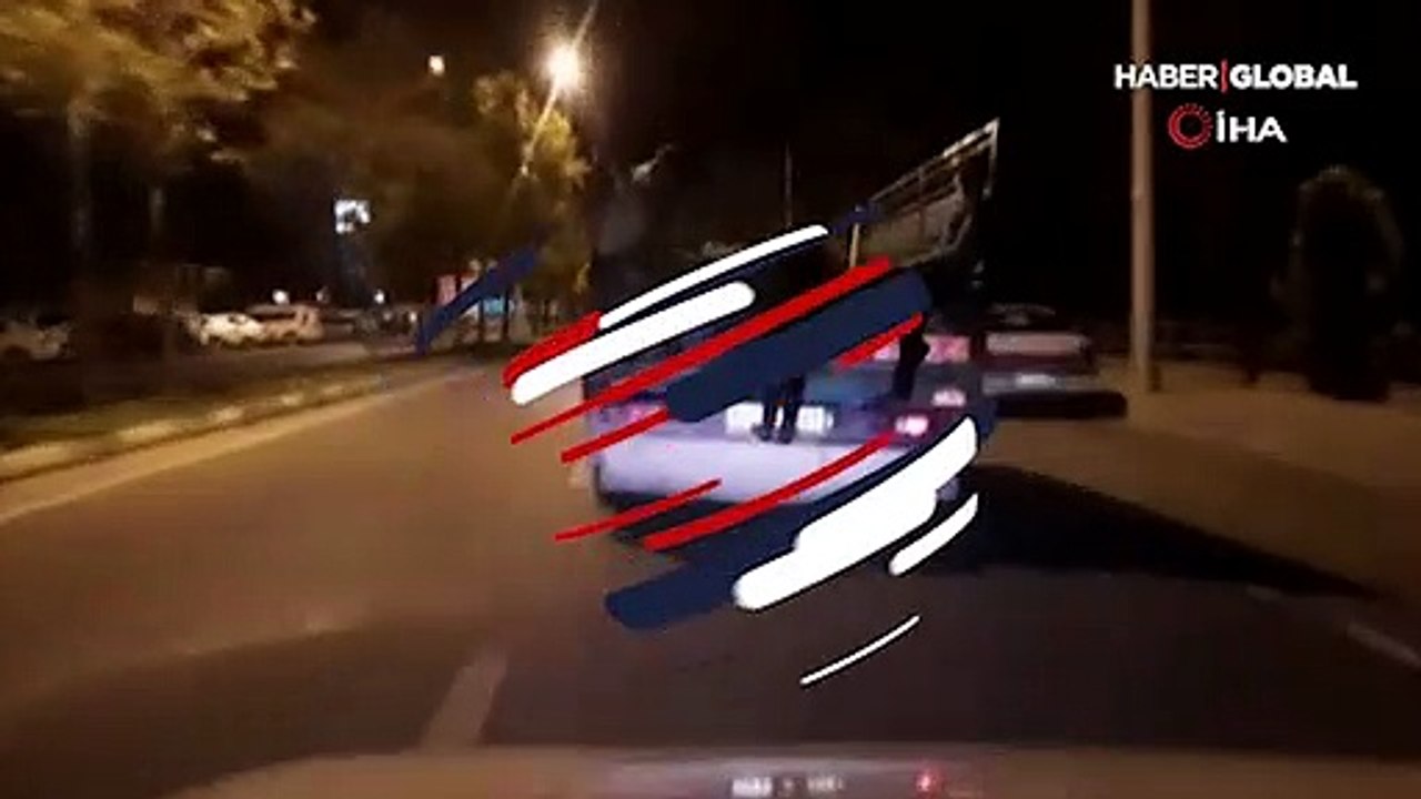 Kamyonun arkasında ölümüne yolculuk