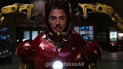 Ricardo Fort (El Comandante) en Iron man y Avengers Endgame [Deepfake]