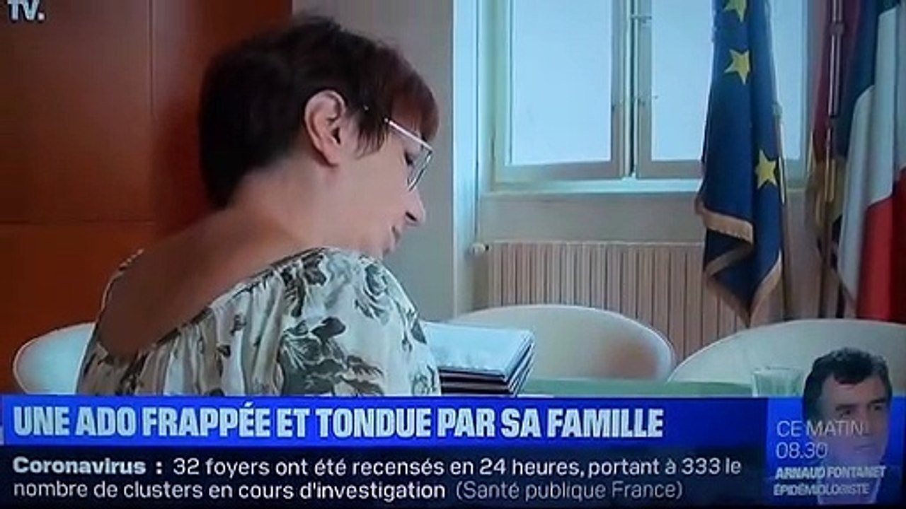 Anne Vignot au sujet de l'adolescente battue et tondue à Besancon