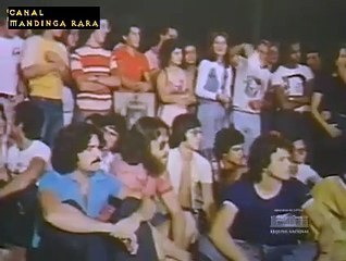 Cenas de um campeonato de capoeira Rio de Janeiro em 1975