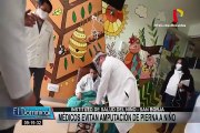 San Borja: médicos del INSN evitaron amputarle pierna a niño de 12 años