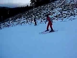 valentin, la guadeloupe fait du ski