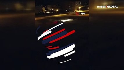 Drift atarken polise yakalandılar
