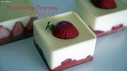 strawberry tiramisu