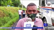 Grupo de desempleados realiza protesta en Colón  - Nex Noticias