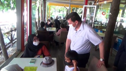 Burdur Valisi Arslantaş'tan işyeri sahiplerine 'Tedbirlere uyun' ikazı