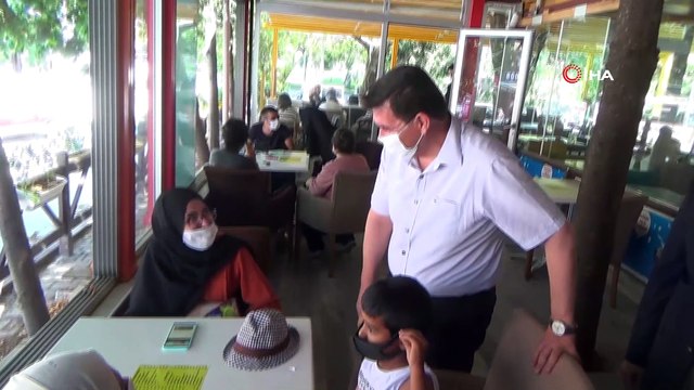 Burdur Valisi Arslantaş'tan işyeri sahiplerine 'Tedbirlere uyun' ikazı