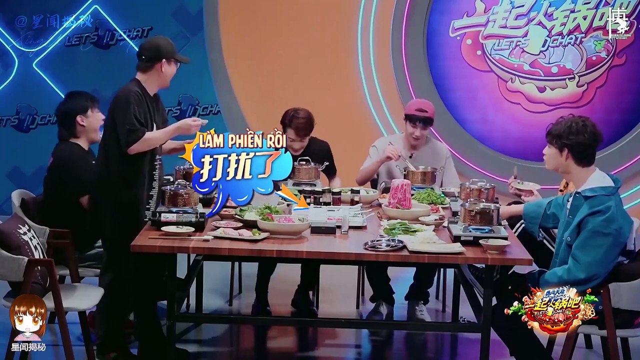 [VIETSUB] Full Cut Vương Nhất Bác - Cùng Nhau Ăn Lẩu Tập 2 (3.8.2020)