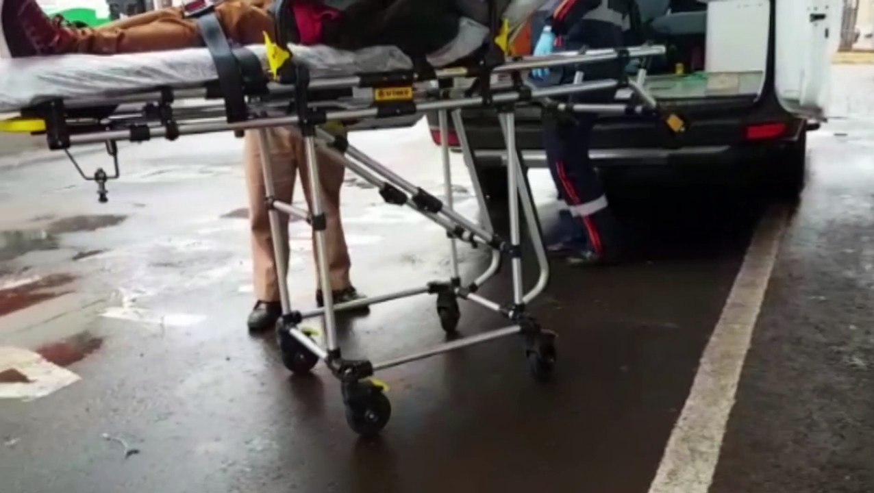 Homem em surto é socorrido no Bairro Morumbi