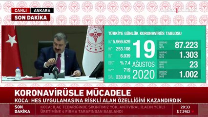 Sağlık Bakanı Koca, Bilim Kurulu sonrası açıkladı: Salgınla mücadelede yeni sistem "Teletıp"
