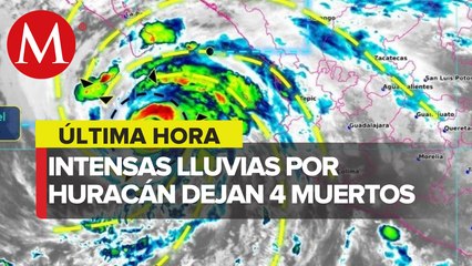 Huracán 'Genevieve' deja cuatro muertos en Oaxaca