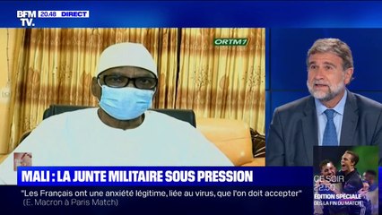 Mali: Emmanuel Macron appelle à ce que le pouvoir soit "rendu aux civils"